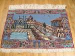 SIL2131 2X4 PERSIAN ESFAHAN PICTORIAL RUG