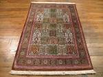 SIL917 3X4 PERSIAN QUOM RUG